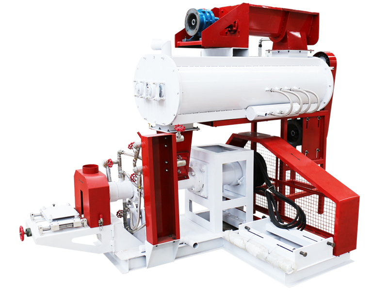 180-4000kg/h Wet Way Floating Fish Feed Extruder Machine